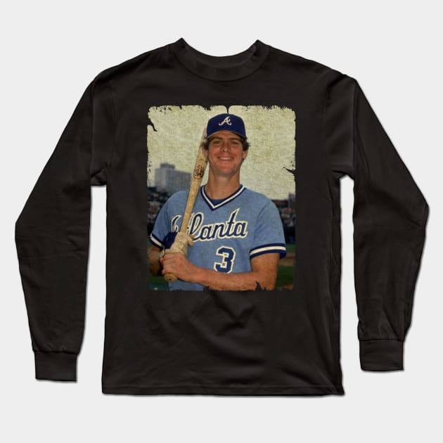 Dale Murphy - 4 Home Runs Long Sleeve T-Shirt by PESTA PORA